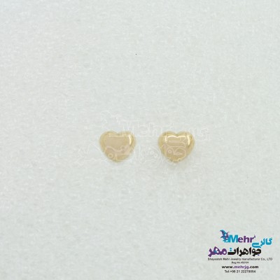 گوشواره طلا - طرح قلب