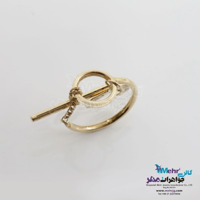 انگشتر طلا - طرح تیفانی