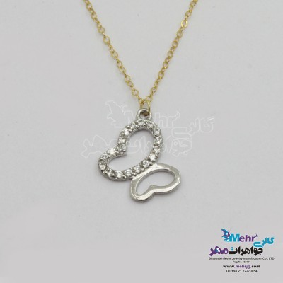 گردنبند طلا - طرح پروانه