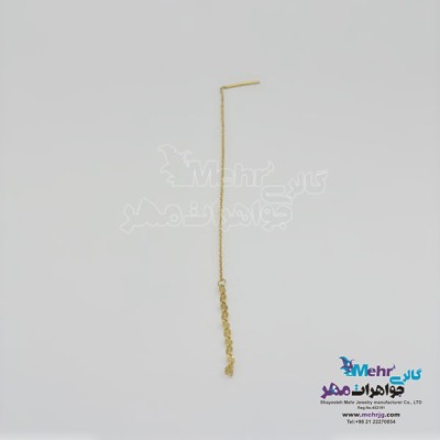 گوشواره طلا - طرح استار