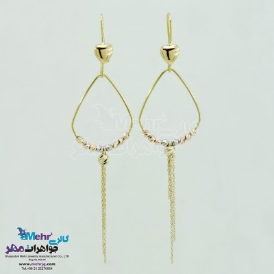 گوشواره طلا - طرح اشک