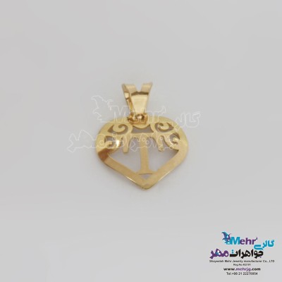 آویز طلا - طرح حروف الفبای لاتین