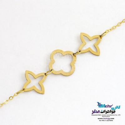 دستبند طلا - طرح ونکلیف
