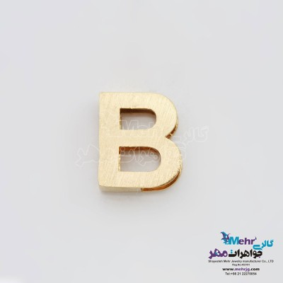 آویز طلا - طرح حروف الفبای لاتین