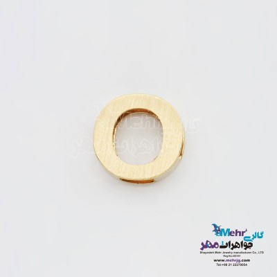 آویز طلا - طرح حروف الفبای لاتین