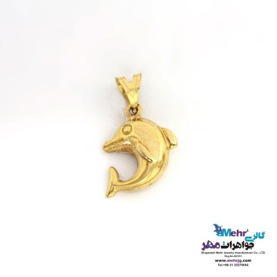 آویز طلا - طرح دلفین
