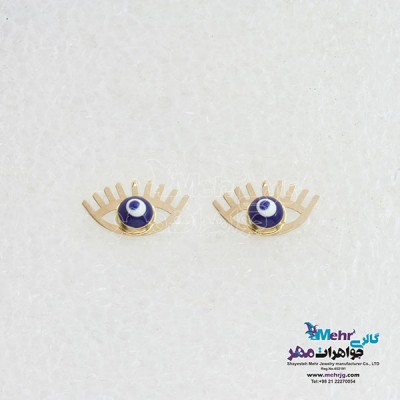 گوشواره طلا - طرح چشم نظر