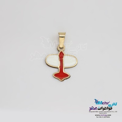 آویز طلا - طرح هواپیما