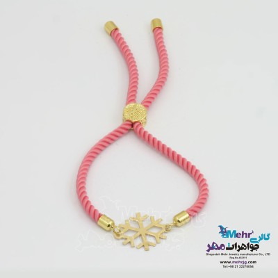 آویز طلا - طرح برف