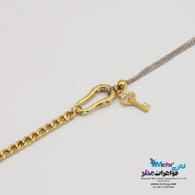 دستبند طلا - طرح هندسی