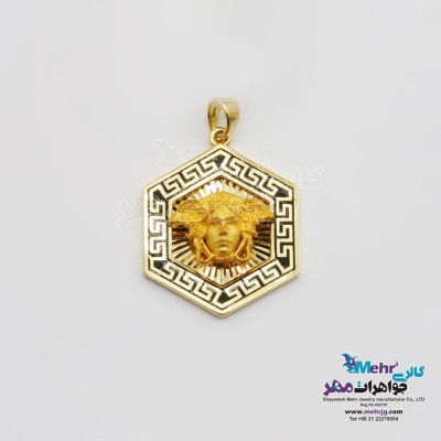 آویز طلا - طرح ورساچه