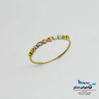 انگشتر طلا - گوی تراش