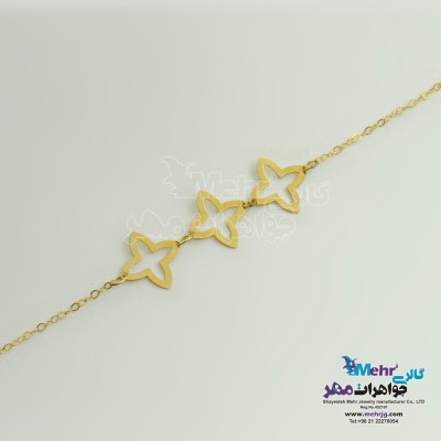 دستبند طلا - طرح ونکلیف