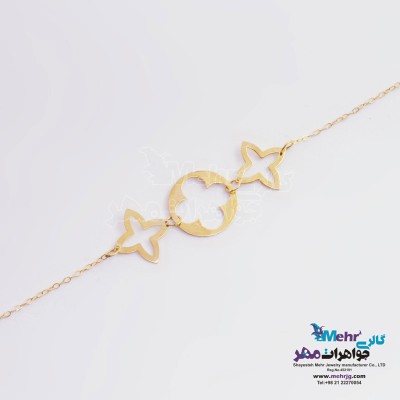 دستبند طلا - طرح ونکلیف