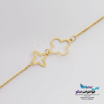 دستبند طلا - طرح ونکلیف