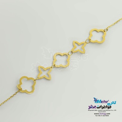 دستبند طلا - طرح ونکلیف