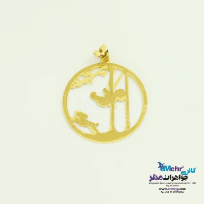 آویز طلا - طرح بچه