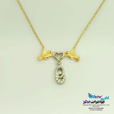 گردنبند طلا - طرح قلب