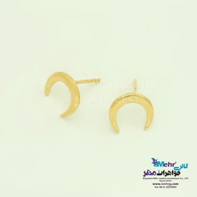 گوشواره طلا - طرح هلال