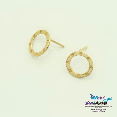 گوشواره طلا - طرح کارتیه