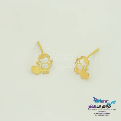 گوشواره طلا - طرح فرشته
