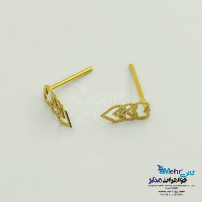 گوشواره طلا - طرح قلب