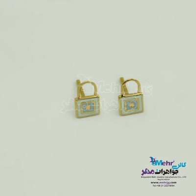 گوشواره طلا - طرح چشم نظر