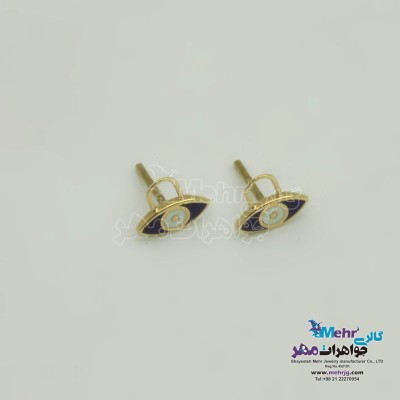 گوشواره طلا - طرح چشم نظر