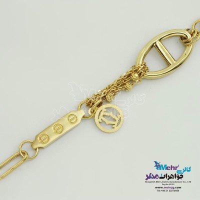 دستبند طلا - طرح زروان