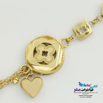 دستبند طلا - طرح زروان