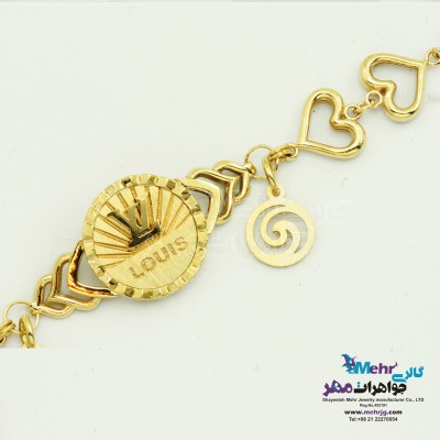 دستبند طلا - طرح زروان