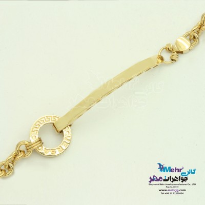 دستبند طلا - طرح زروان