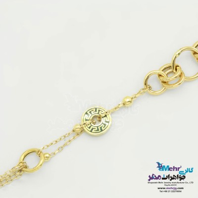 دستبند طلا - طرح زروان