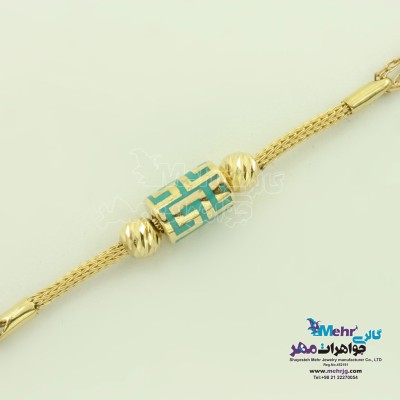 دستبند طلا - طرح زروان
