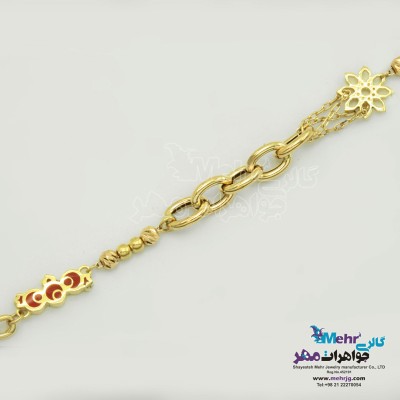 دستبند طلا - طرح زروان