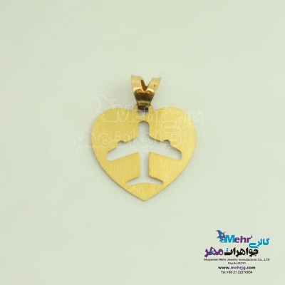 آویز طلا - طرح هواپیما