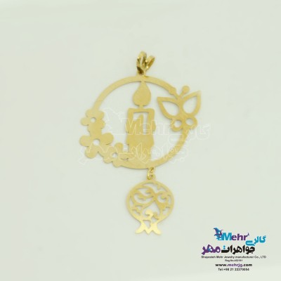 آویز طلا - طرح شاعرانه