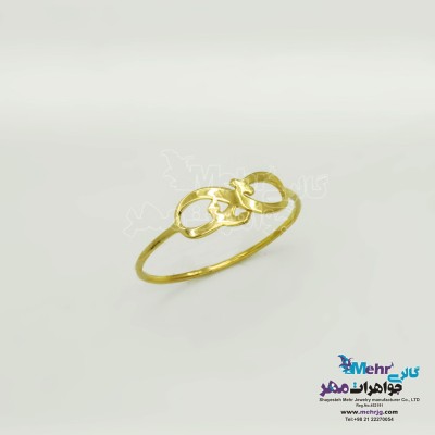 انگشتر طلا - طرح بینهایت