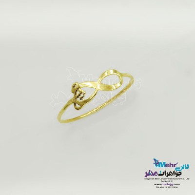 انگشتر طلا - طرح بینهایت