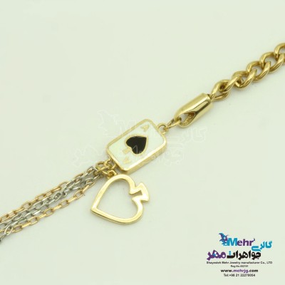 دستبند طلا - طرح پیک