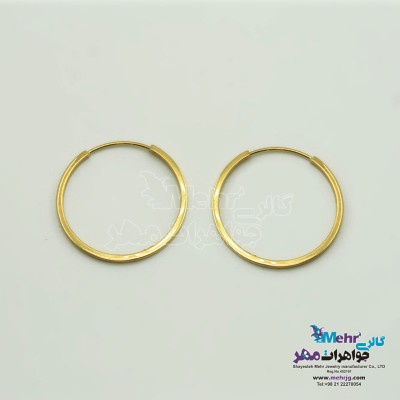 گوشواره طلا - طرح حلقه‌ای