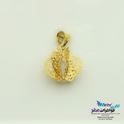 آویز طلا - طرح انار