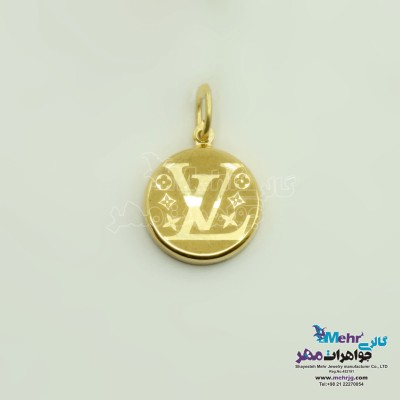 آویز طلا - طرح لویی ویتون