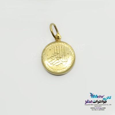آویز طلا - طرح بسم الله