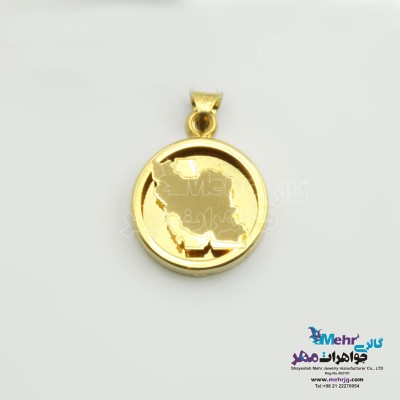 آویز طلا - طرح ایران