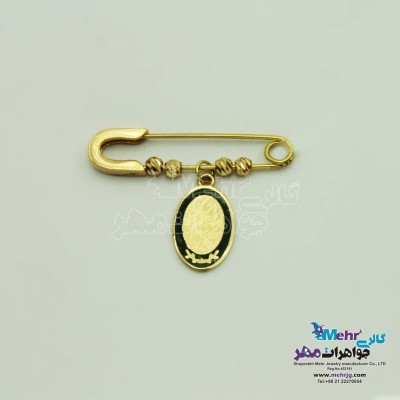 سنجاق سینه طلا - طرح و ان یکاد
