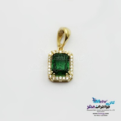 آویز طلا - طرح هندسی