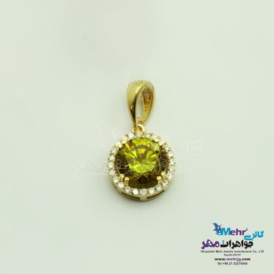 آویز طلا - طرح هندسی