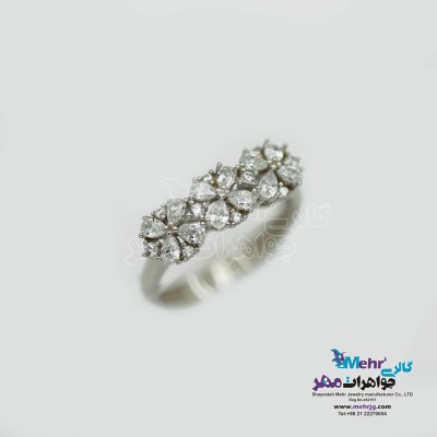 انگشتر طلا - طرح گل