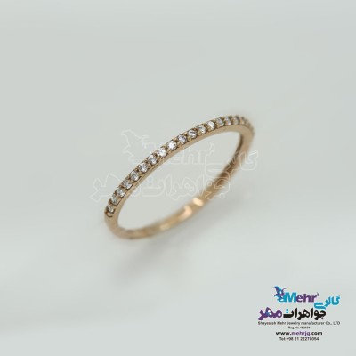 انگشتر طلا - طرح رینگ